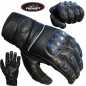 Preview: Leder Motorradhandschuhe Chopper Einsatz Taktische Handschuhe