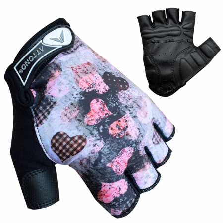 ATTONO Fahrradhandschuhe Damen Gel Fahrrad Handschuhe