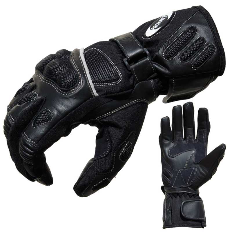 Motorradhandschuhe City Sommer schwarz von PROANTI®