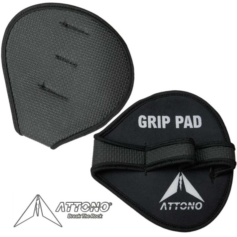 ATTONO Profi Gym Zughilfe mit Polsterung Stoff Zughilfe für schwere Übungen