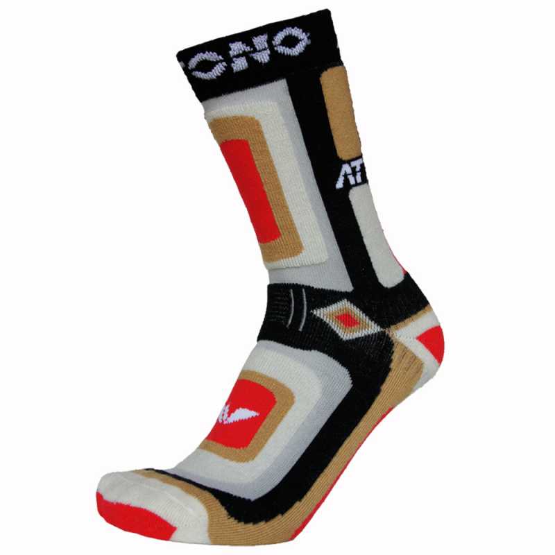 2 Paar Snowboardsocken Ski Snowboard Socken Strümpfe ATTONO® mittellang Damen