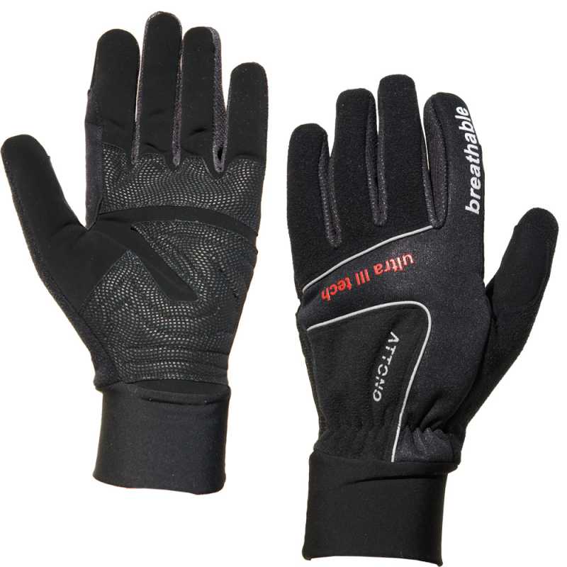 Langlaufhandschuhe Winter Fahrradhandschuhe Langlauf Fahrrad Handschuhe schwarz