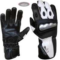 Motorradhandschuhe Race Leder Motorrad Handschuhe