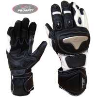 PROANTI Motorradhandschuhe Race Pro Motorrad Leder Handschuhe